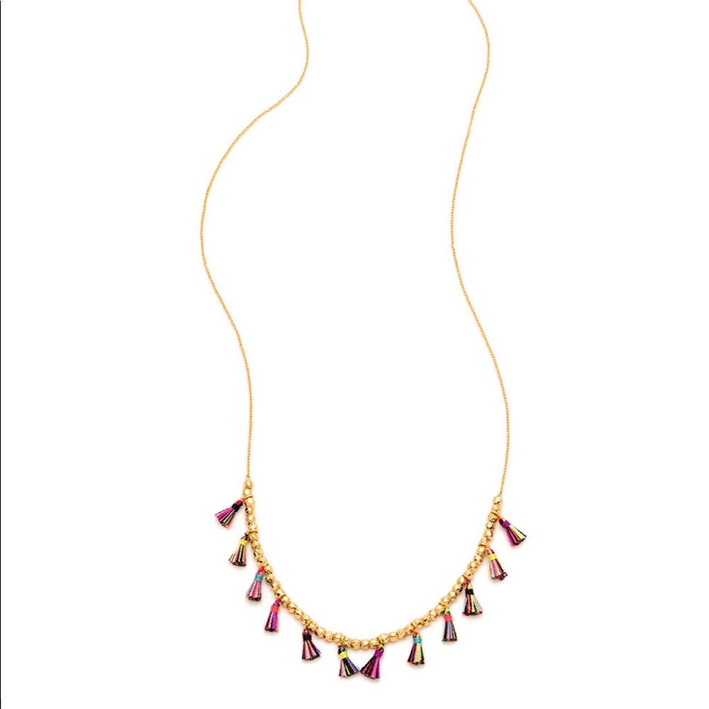 Gorjana tassel necklace